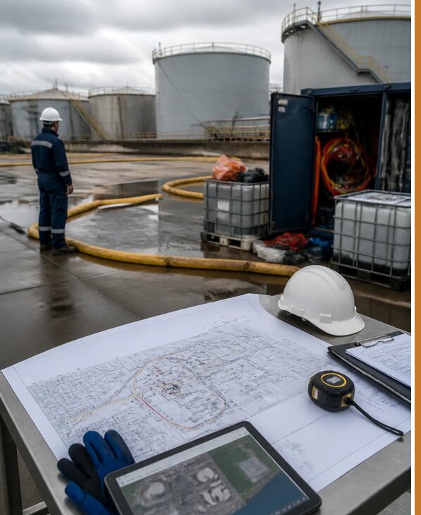 Разработка плана ликвидации разливов нефти в Вятских Поляне
